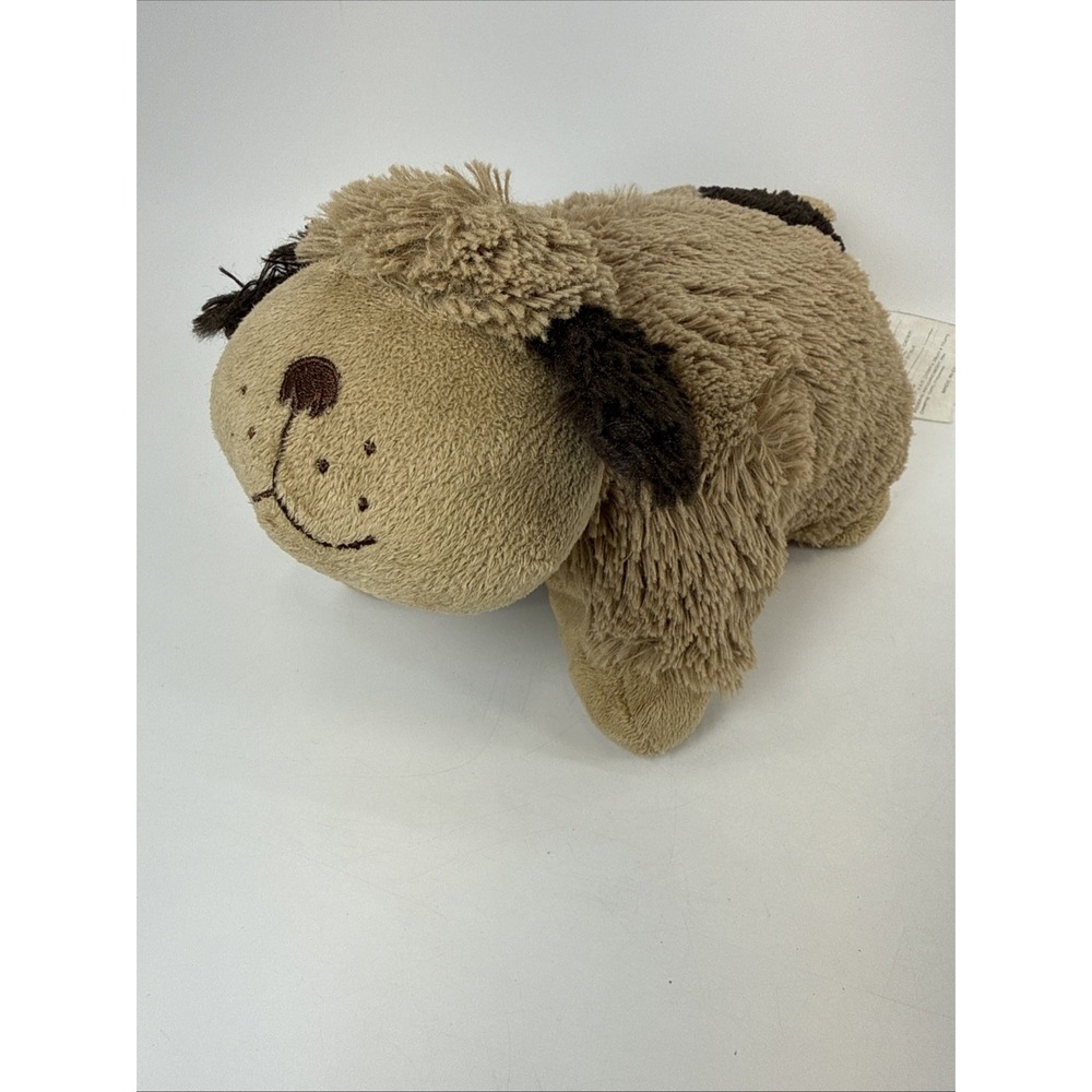 My Pillow Pets Dog 12" Plush Stuffed Animal Peewee Brown Dog